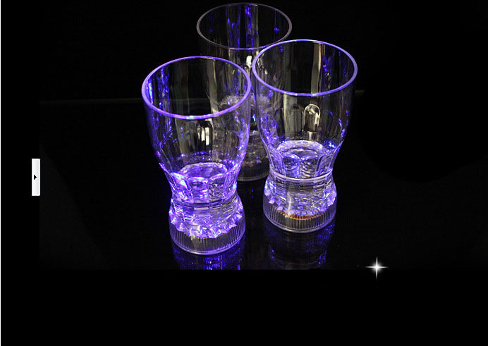 Water Sensing Skull Cup Pouring Water and Bright Luminous Cup Colorful Acrylic Luminous Water Cup New Teqi Toy