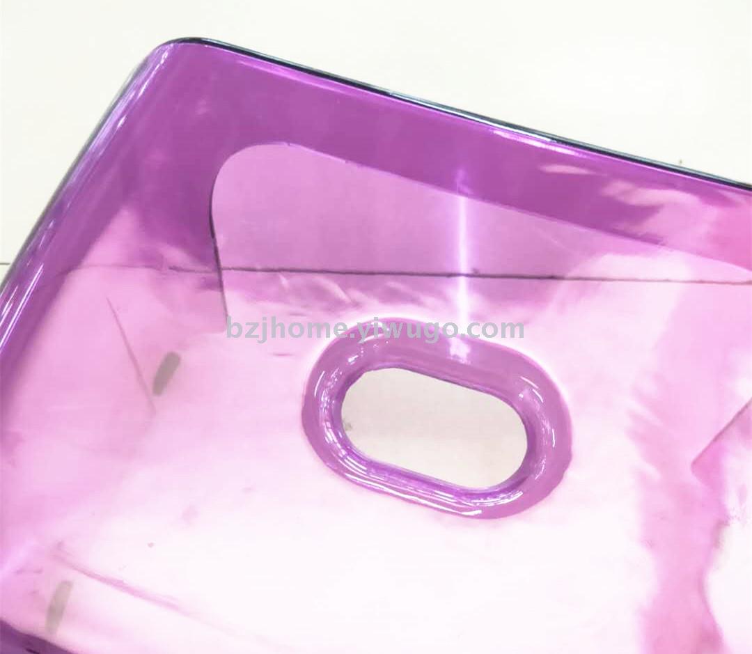 Plastic stool transparent chair transparent chair PC acrylic stool creative home  stool for shoes stool household stool