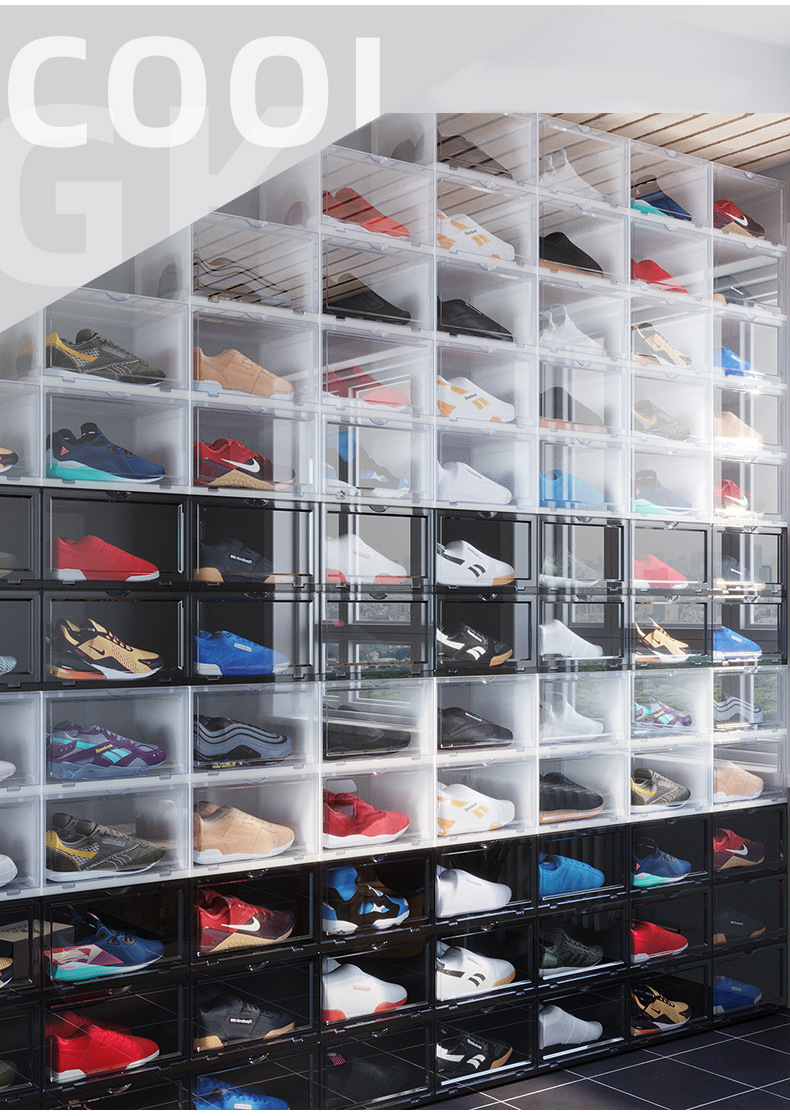 Transparent Plastic Shoe Box Shoes Storage Dustproof Shoes Storage Box Shoe Box Flip Acrylic Sneakers Storage Box Transparent Plastic Shoe Box Shoes Storage Dustproof Shoes Storage Box Shoe Box Flip Acrylic Sneakers Storage Box