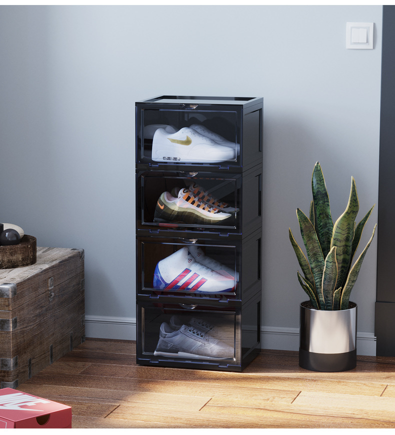 Transparent Plastic Shoe Box Shoes Storage Dustproof Shoes Storage Box Shoe Box Flip Acrylic Sneakers Storage Box Transparent Plastic Shoe Box Shoes Storage Dustproof Shoes Storage Box Shoe Box Flip Acrylic Sneakers Storage Box