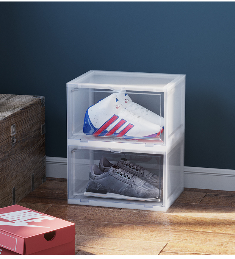 Transparent Plastic Shoe Box Shoes Storage Dustproof Shoes Storage Box Shoe Box Flip Acrylic Sneakers Storage Box Transparent Plastic Shoe Box Shoes Storage Dustproof Shoes Storage Box Shoe Box Flip Acrylic Sneakers Storage Box