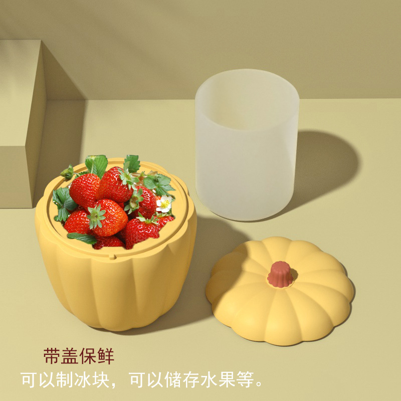 Zhongfu New Creative Pumpkin Ice Bucket Beer Ice Bucket Silicone Ice Tray Champagne Red Beer Large Acrylic Ice Bucket Zhongfu New Creative Pumpkin Ice Bucket Beer Ice Bucket Silicone Ice Tray Champagne Red Beer Large Acrylic Ice Bucket