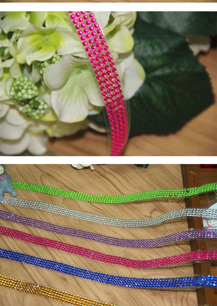 DIY album accessories with diamond decoration diamond belt shiny drill stickers acrylic drill stickers stickers