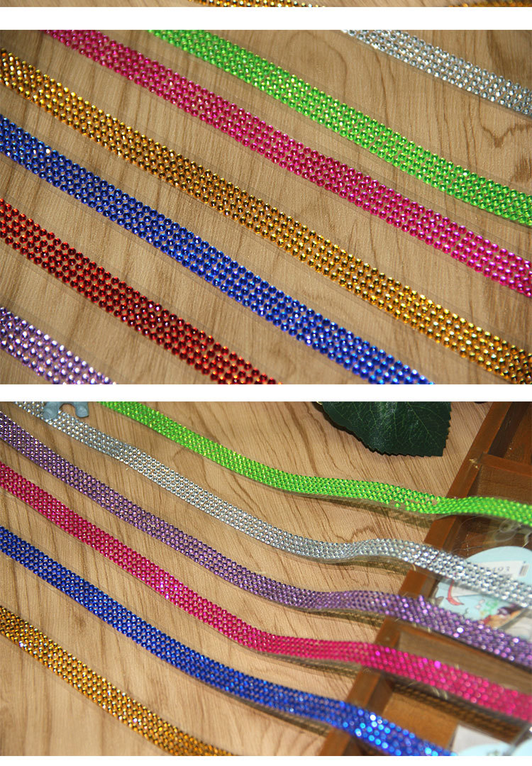 DIY album accessories with diamond decoration diamond belt shiny drill stickers acrylic drill stickers stickers