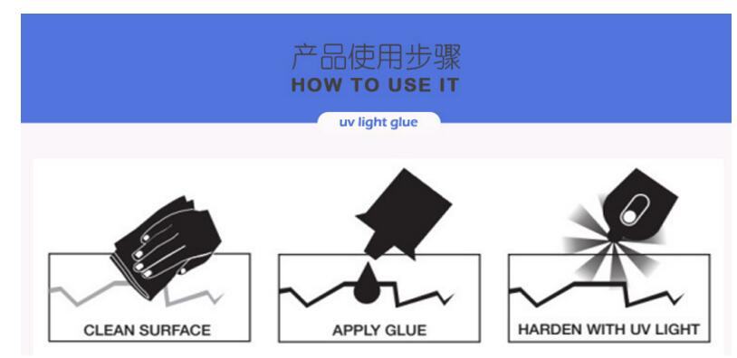 Visbella Acrylic Adhesive Glue Easy Use UV Pen good quality 5 Seconds Fix UV Curing Glue pen Visbella Acrylic Adhesive Glue Easy Use UV Pen good quality 5 Seconds Fix UV Curing Glue pen