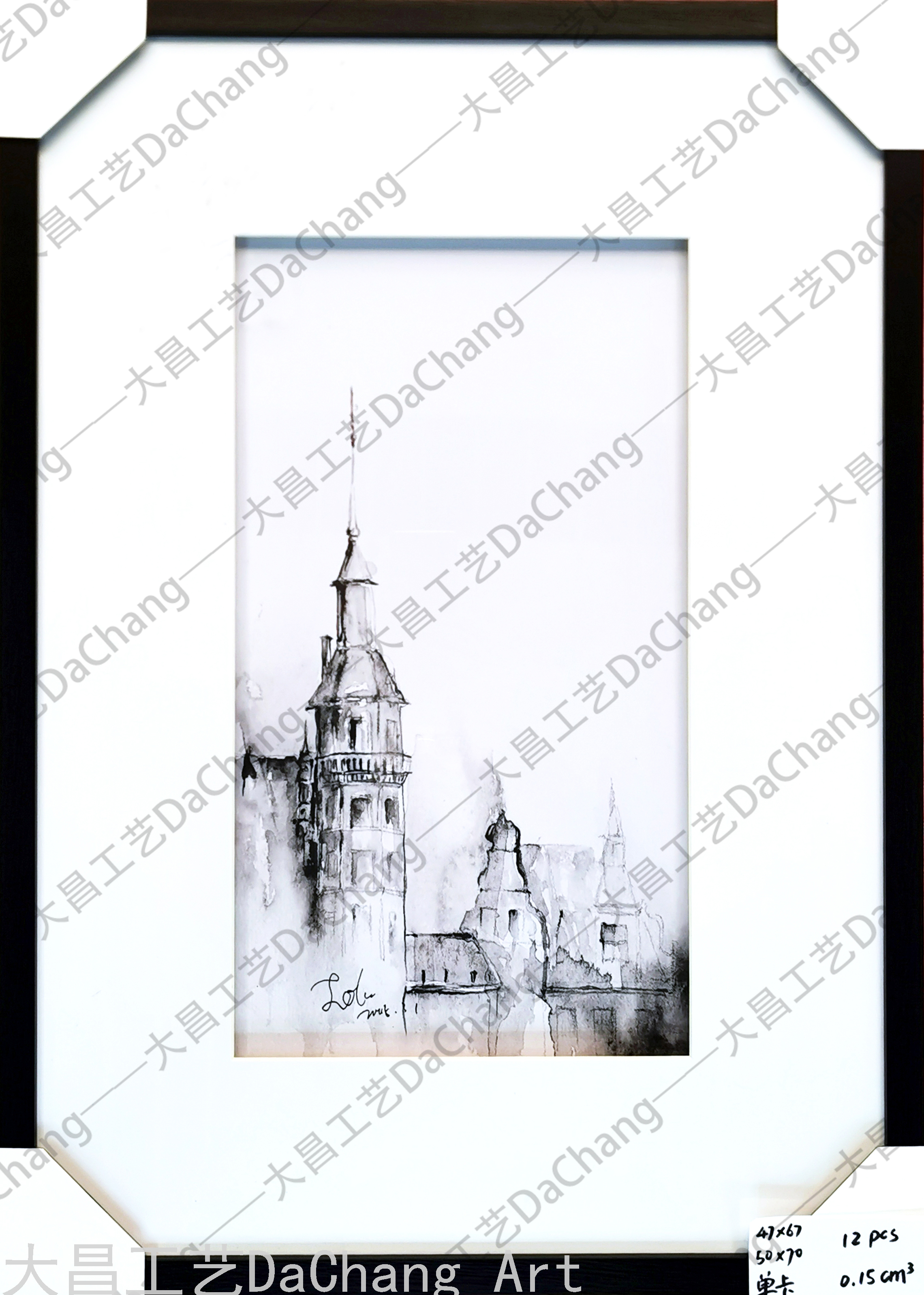 Decorative Painting Three-Dimensional Cardboard Painting Photo Frame Hallway Building Church Modern Corridor Aisle Decorative Hanging Painting High-End Entry Lux Decorative Painting Three-Dimensional Cardboard Painting Photo Frame Hallway Building Church Modern Corridor Aisle Decorative Hanging Painting High-End Entry Lux