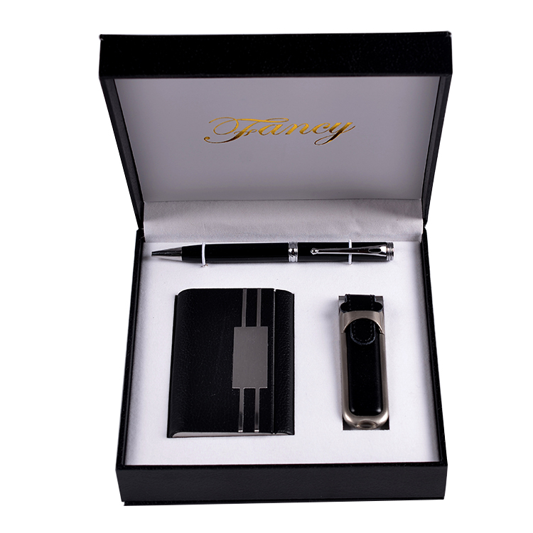 Promotional Gifts Pen /business Card Case /u Disk 18g 3 Pc Corporate Souvenior Gift Set Promotional Gifts Pen /business Card Case /u Disk 18g 3 Pc Corporate Souvenior Gift Set