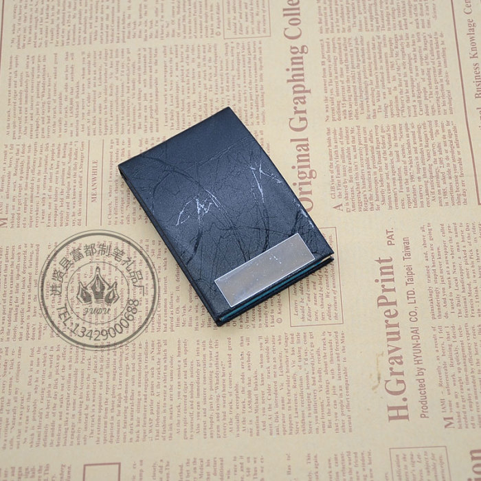 Creative business card case PU key chain metal ball-point pen office gifts sets Creative business card case PU key chain metal ball-point pen office gifts sets
