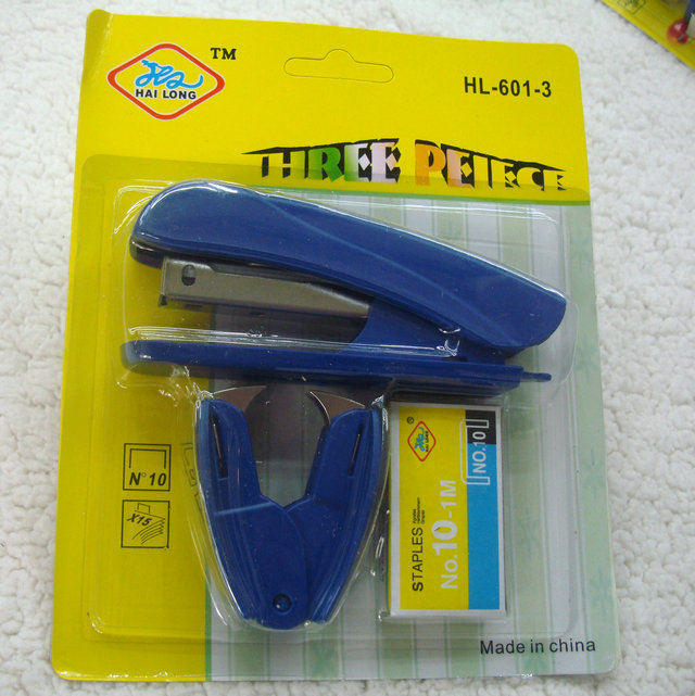 Plastic staple nail set stapler stapler patent 601 Plastic staple nail set stapler stapler patent 601