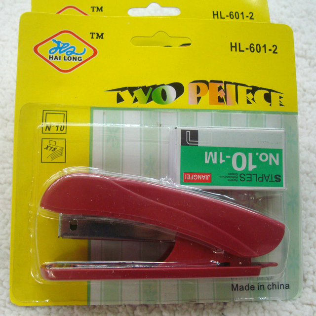 Plastic staple nail set stapler stapler patent 601 Plastic staple nail set stapler stapler patent 601
