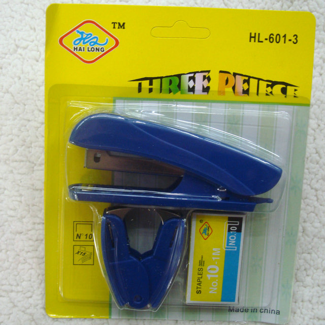 Plastic staple nail set stapler stapler patent 601 Plastic staple nail set stapler stapler patent 601