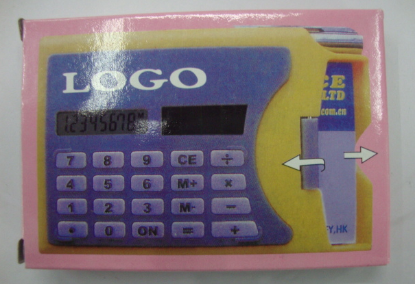 Card case card Calculator calculator transparent touch dual-row card computer card case calculator Card case card Calculator calculator transparent touch dual-row card computer card case calculator