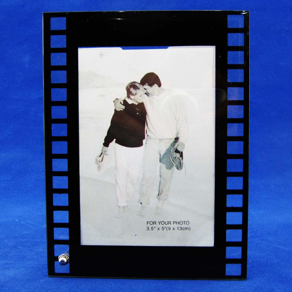 Yiwu monochromatic silk 2//creative/export/platen glass photo frame 5 inch