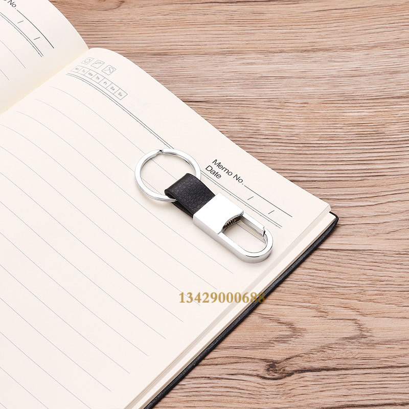 Key Chain Set Business Card Case Gift Practical School Company Business Activities Gift Notebook Gift Set