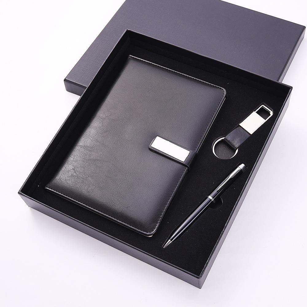 Keychain Set Company School U Disk Business Card Case Business Gift Notebook Gift Set Logo Production Keychain Set Company School U Disk Business Card Case Business Gift Notebook Gift Set Logo Production