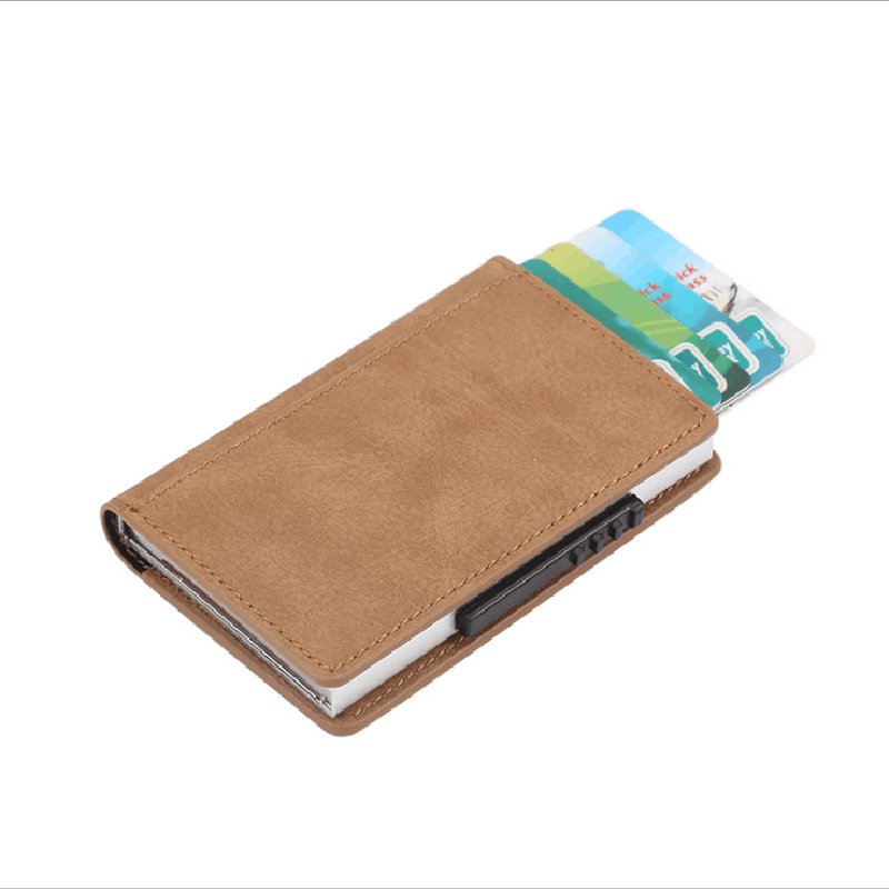 Multi-function card case protection card package RFID shield anti-theft brush anti-degaussing card package x-37