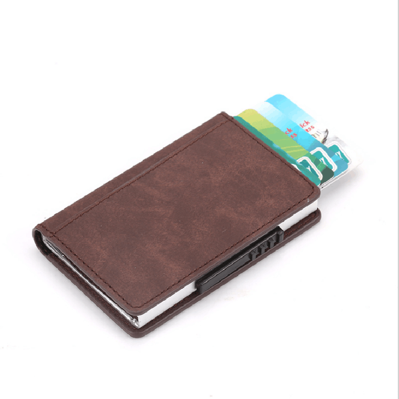 Multi-function card case protection card package RFID shield anti-theft brush anti-degaussing card package x-37