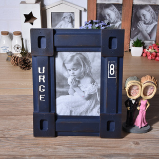 Creative Chinese Combination Photo Frame Wall Hanging 5 Frame One-Piece Personality Living Room Photo Wall Retro Wood Crafts Wholesale Creative Chinese Combination Photo Frame Wall Hanging 5 Frame One-Piece Personality Living Room Photo Wall Retro Wood Crafts Wholesale