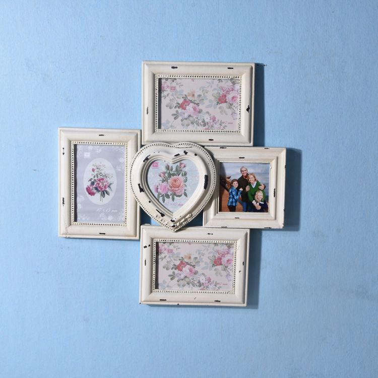 Creative Chinese Combination Photo Frame Wall Hanging 5 Frame One-Piece Personality Living Room Photo Wall Retro Wood Crafts Wholesale Creative Chinese Combination Photo Frame Wall Hanging 5 Frame One-Piece Personality Living Room Photo Wall Retro Wood Crafts Wholesale