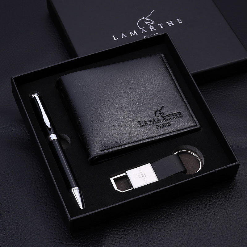 Practical Winery Enterprise School Business Activity Business Card Case U Disk Wallet Gift Set Custom Logo Wholesale Practical Winery Enterprise School Business Activity Business Card Case U Disk Wallet Gift Set Custom Logo Wholesale