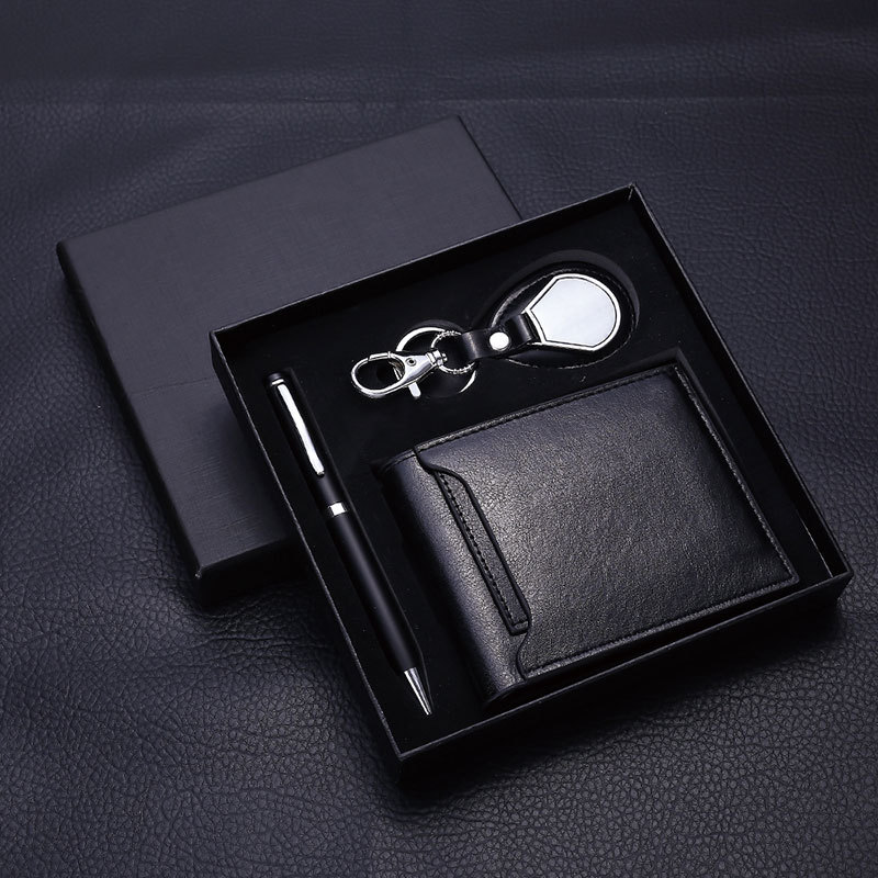 Practical Winery Enterprise School Business Activity Business Card Case U Disk Wallet Gift Set Custom Logo Wholesale Practical Winery Enterprise School Business Activity Business Card Case U Disk Wallet Gift Set Custom Logo Wholesale
