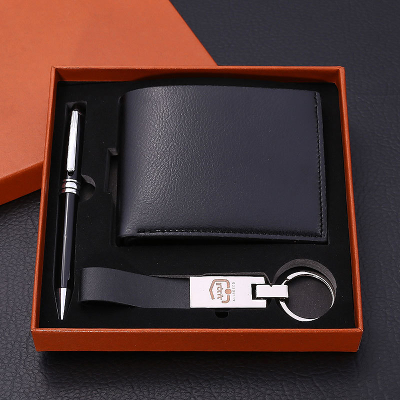 Practical Winery Enterprise School Business Activity Business Card Case U Disk Wallet Gift Set Custom Logo Wholesale Practical Winery Enterprise School Business Activity Business Card Case U Disk Wallet Gift Set Custom Logo Wholesale