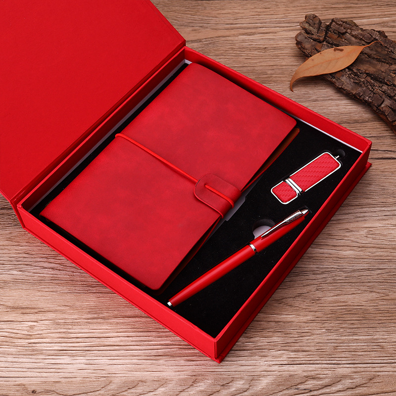Key Chain Set Business Card Case Gift Enterprise Company Business Staff Activity Gift Notebook Gift Set