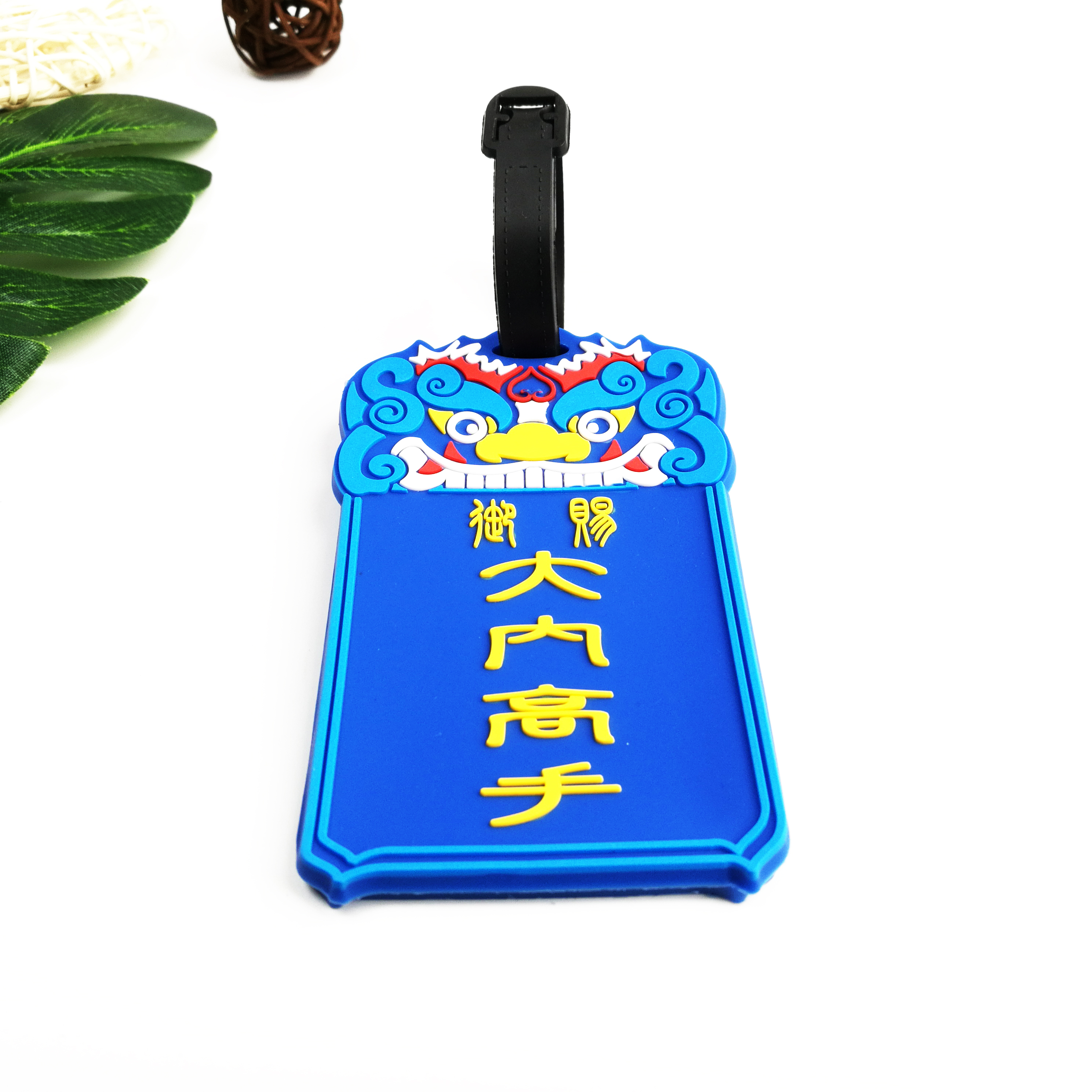 Cartoon video hand big secret agent luggage card case PVC plastic dripping rubber luggage pendant Cartoon video hand big secret agent luggage card case PVC plastic dripping rubber luggage pendant