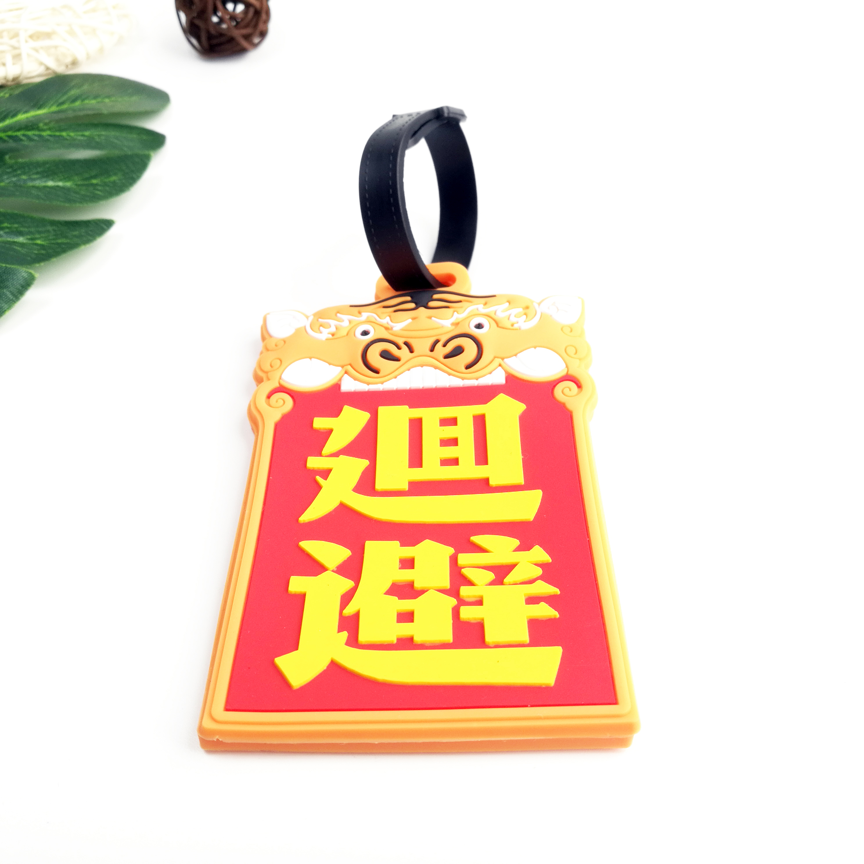 Cartoon video hand big secret agent luggage card case PVC plastic dripping rubber luggage pendant Cartoon video hand big secret agent luggage card case PVC plastic dripping rubber luggage pendant