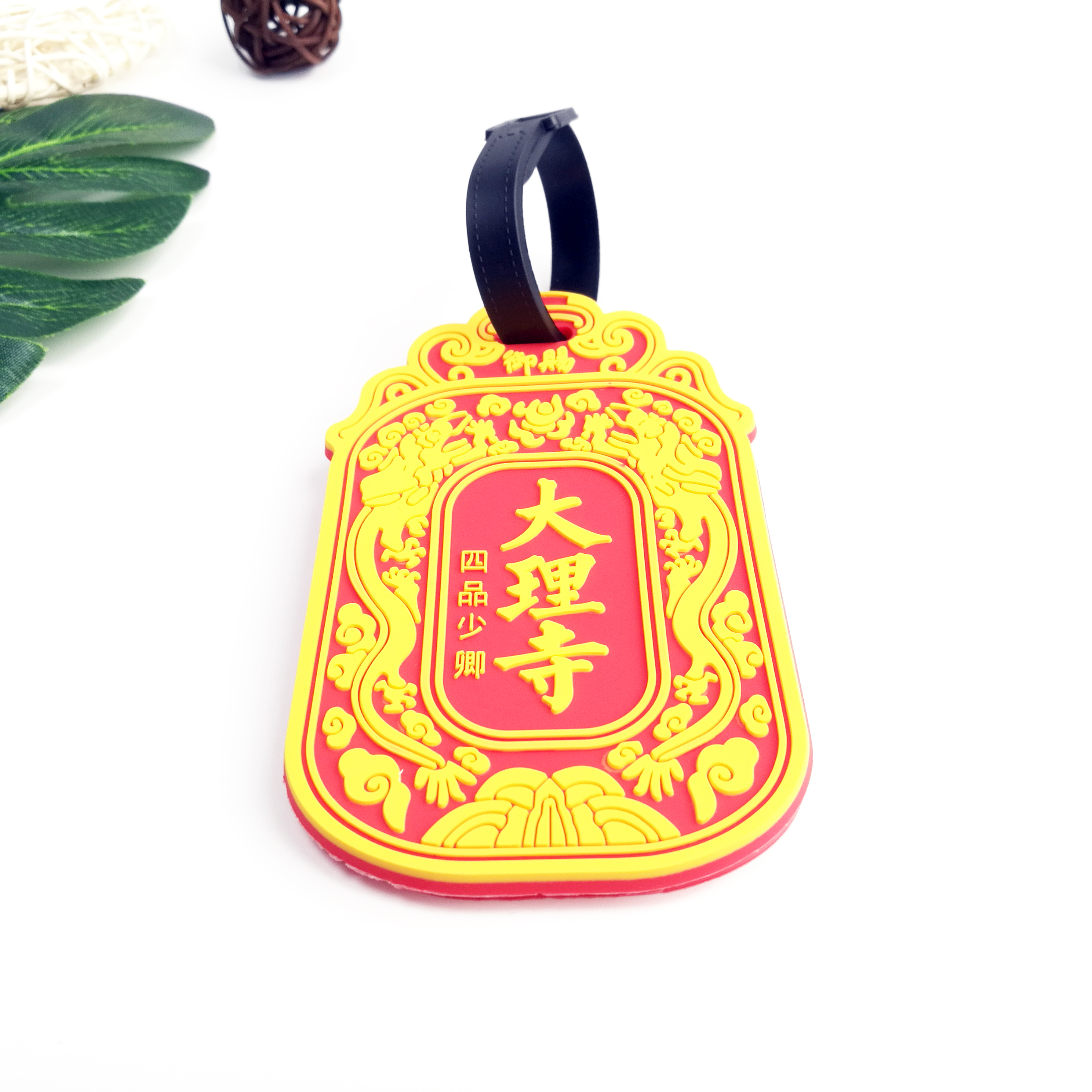Cartoon video hand big secret agent luggage card case PVC plastic dripping rubber luggage pendant Cartoon video hand big secret agent luggage card case PVC plastic dripping rubber luggage pendant