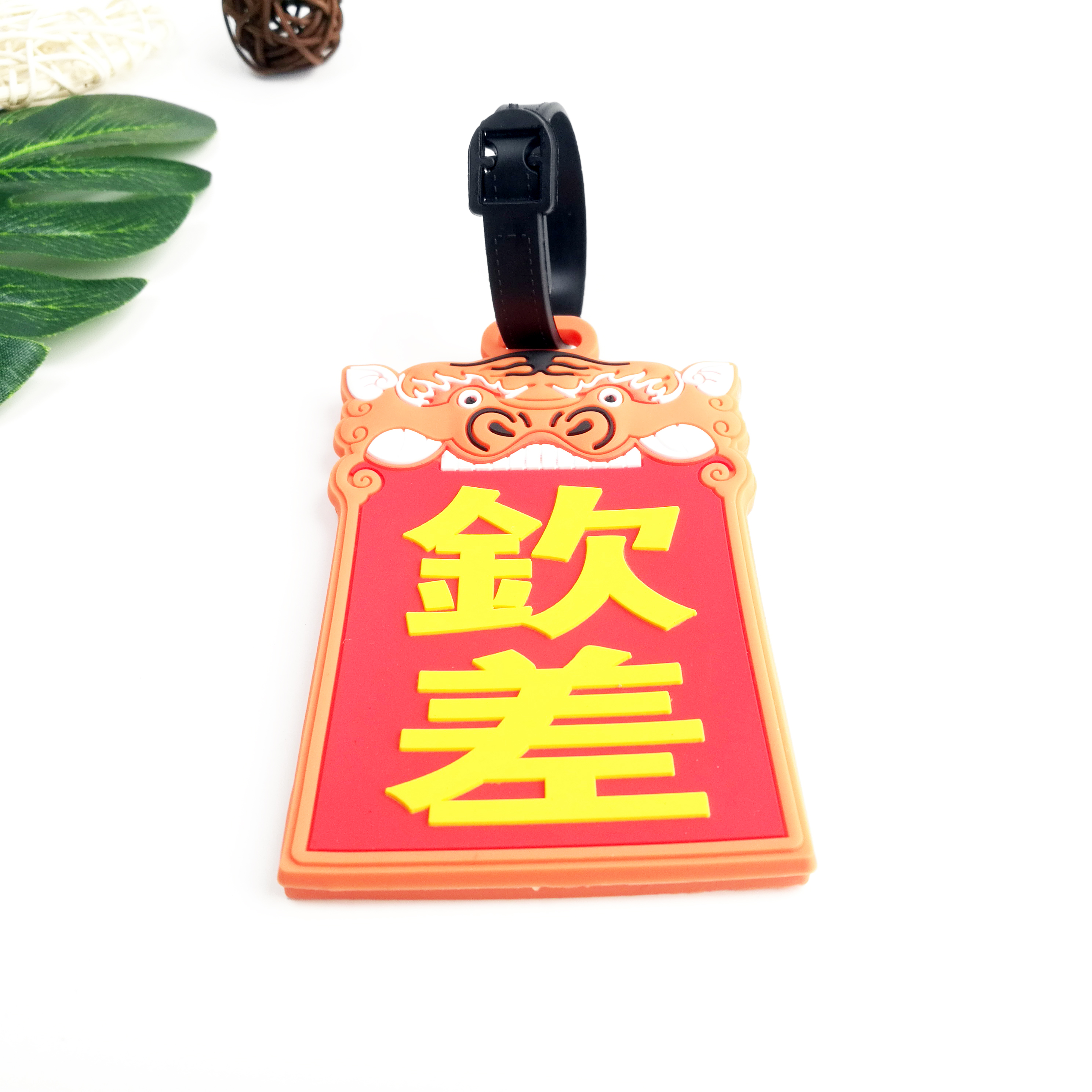 Cartoon video hand big secret agent luggage card case PVC plastic dripping rubber luggage pendant Cartoon video hand big secret agent luggage card case PVC plastic dripping rubber luggage pendant