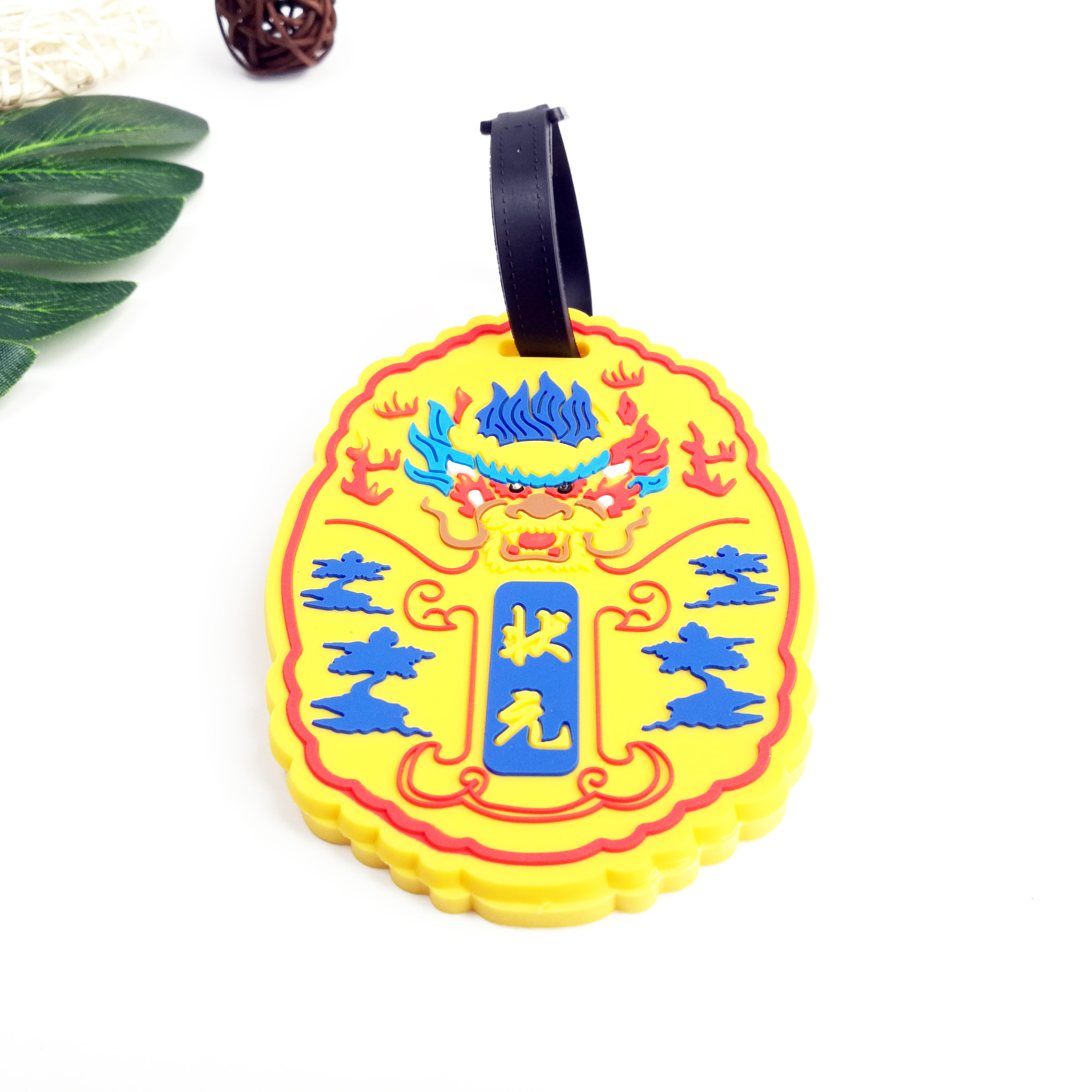 Cartoon video hand big secret agent luggage card case PVC plastic dripping rubber luggage pendant Cartoon video hand big secret agent luggage card case PVC plastic dripping rubber luggage pendant