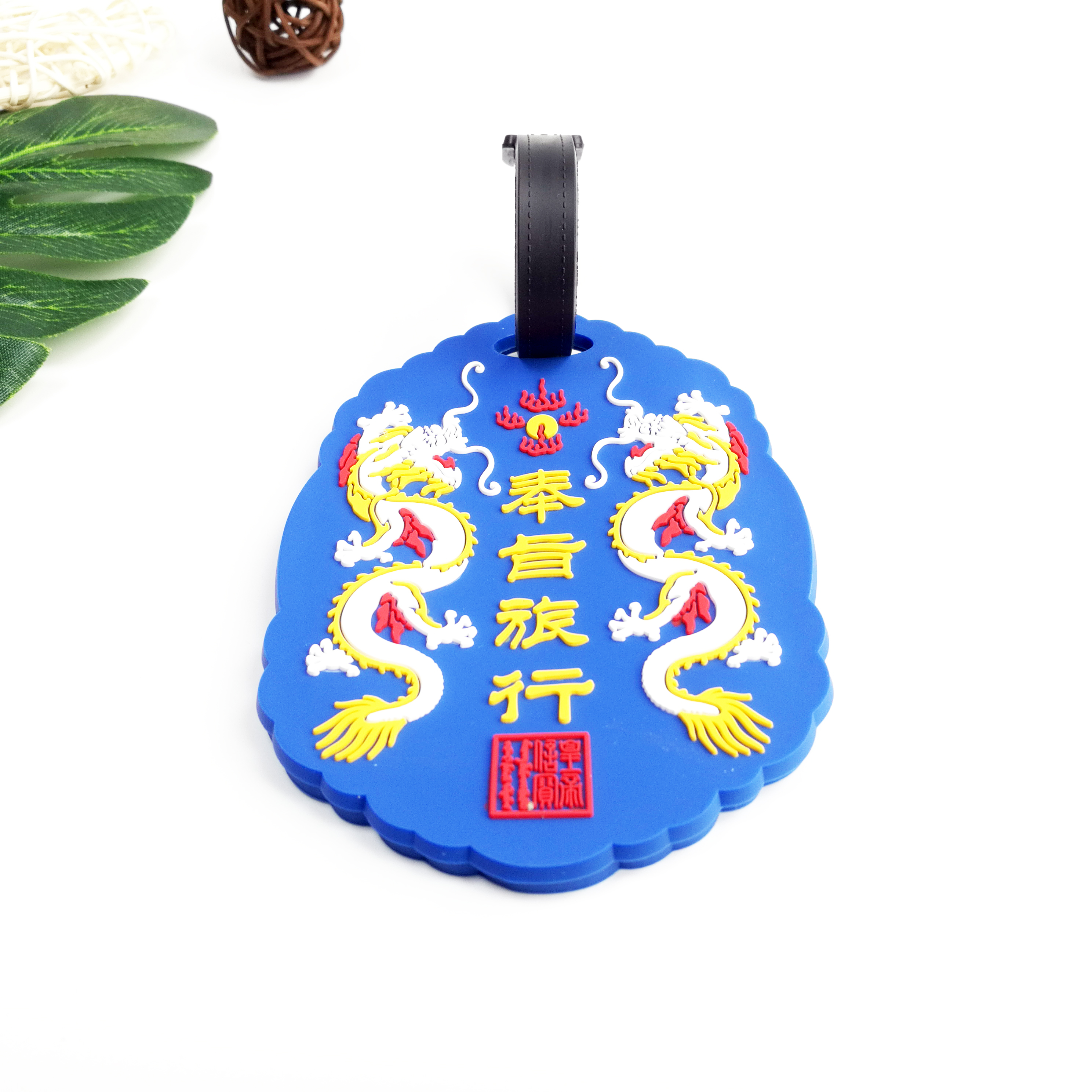 Cartoon video hand big secret agent luggage card case PVC plastic dripping rubber luggage pendant Cartoon video hand big secret agent luggage card case PVC plastic dripping rubber luggage pendant