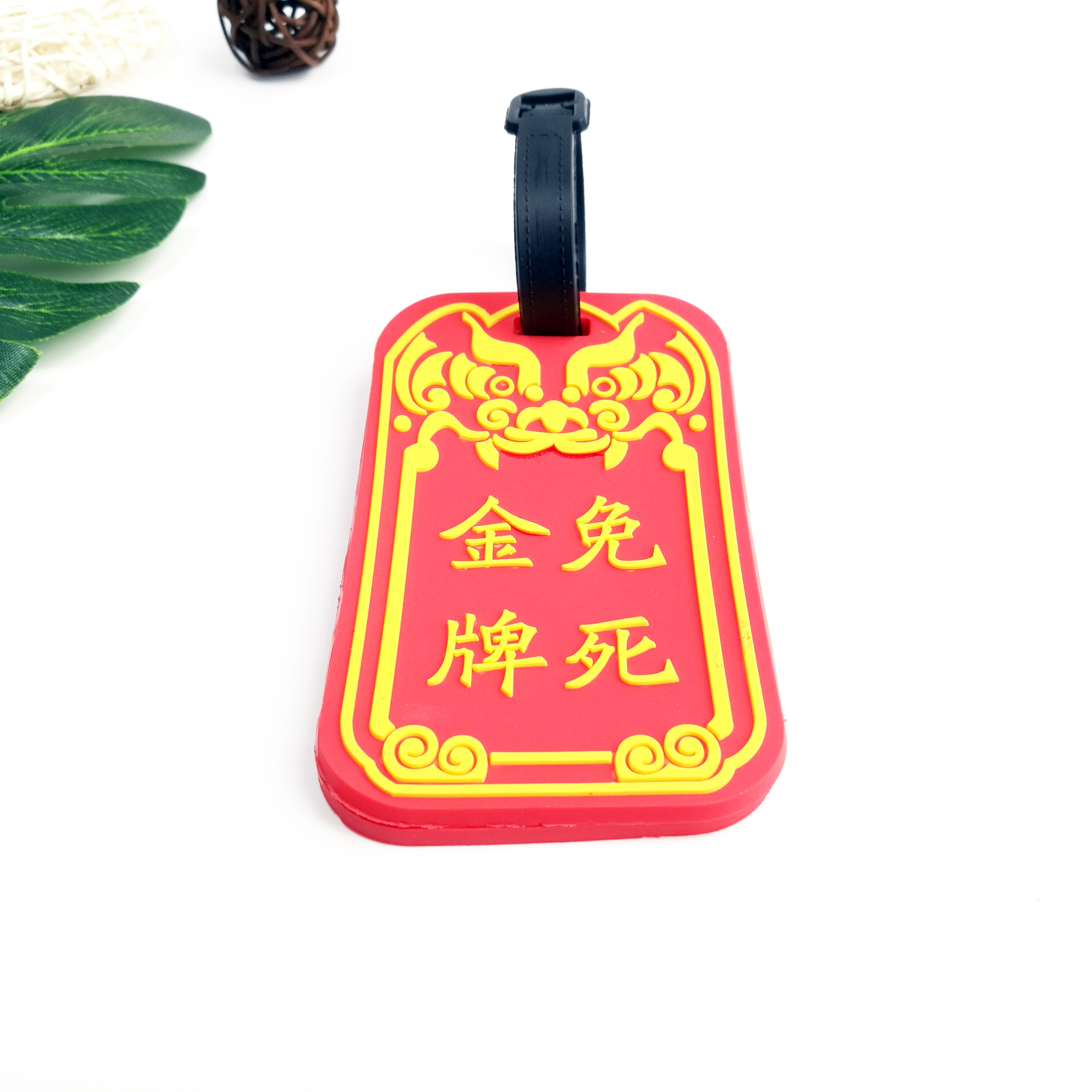 Cartoon video hand big secret agent luggage card case PVC plastic dripping rubber luggage pendant Cartoon video hand big secret agent luggage card case PVC plastic dripping rubber luggage pendant