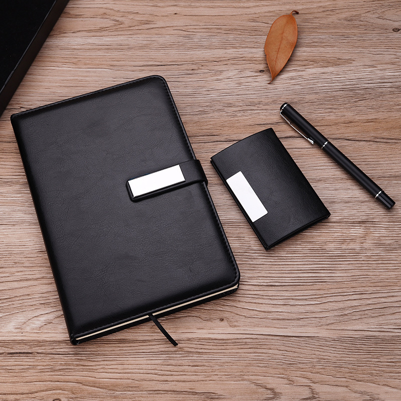 Creative Notepad Set Business Card Case Gift Practical Enterprise Company Business Gift Notebook Gift Set