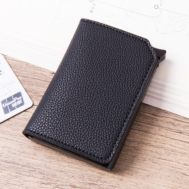 New metal aluminum alloy card case card bag RFID anti-theft brush bank card bag exquisite gift card bag New metal aluminum alloy card case card bag RFID anti-theft brush bank card bag exquisite gift card bag