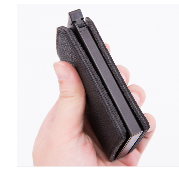 New metal aluminum alloy card case card bag RFID anti-theft brush bank card bag exquisite gift card bag New metal aluminum alloy card case card bag RFID anti-theft brush bank card bag exquisite gift card bag