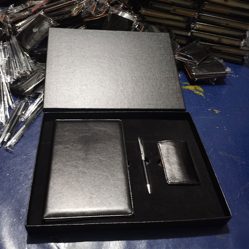 Classic Notepad Set Business Card Case Gift Enterprise Company Employee Activity Gift Notebook Gift Set