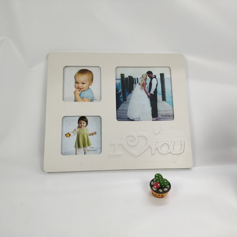 Wedding studio wall hanging frame creative wooden blister manufacturers shot personalized gift photo frame