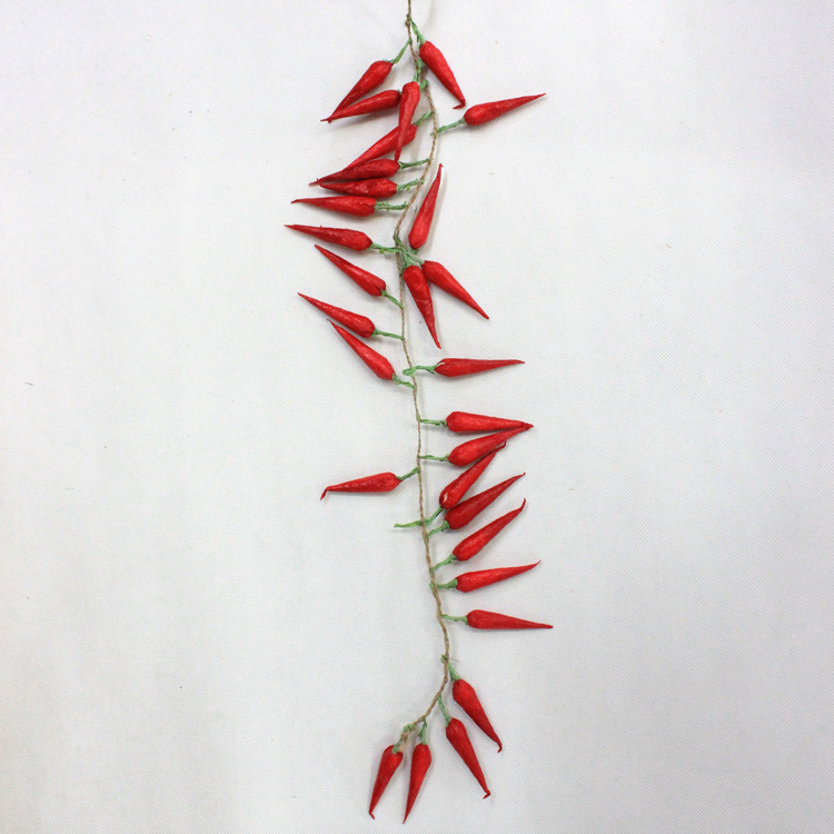 Simulation simulation of pepper vines and vegetables fruits and vine the vine flower home decor canes