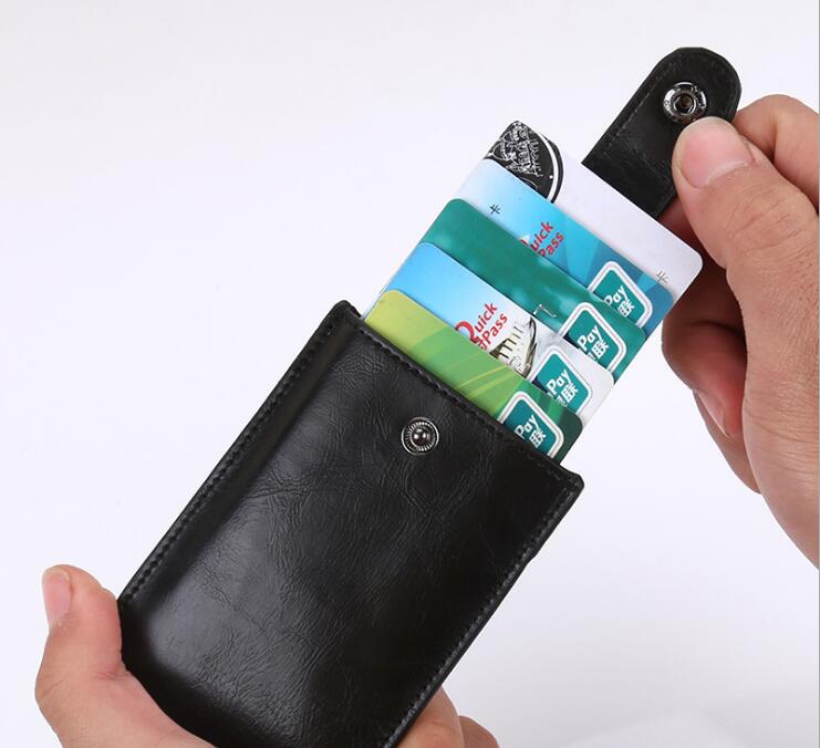 Lightweight ultra-thin credit card case, wallet and dual-use anti-magnetic card case