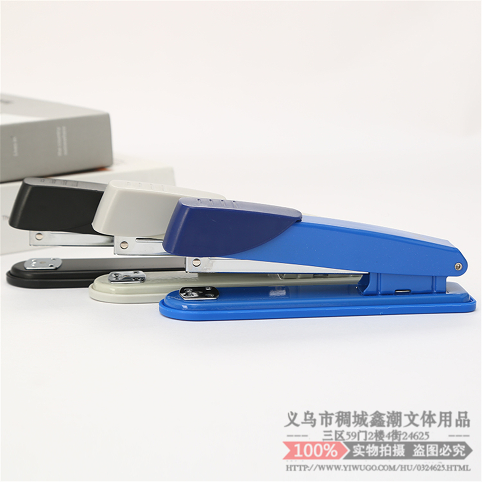 Metal Stapler Standard Mini-Portable Office Supplies Stapler Student Order Test Paper Material Invoice