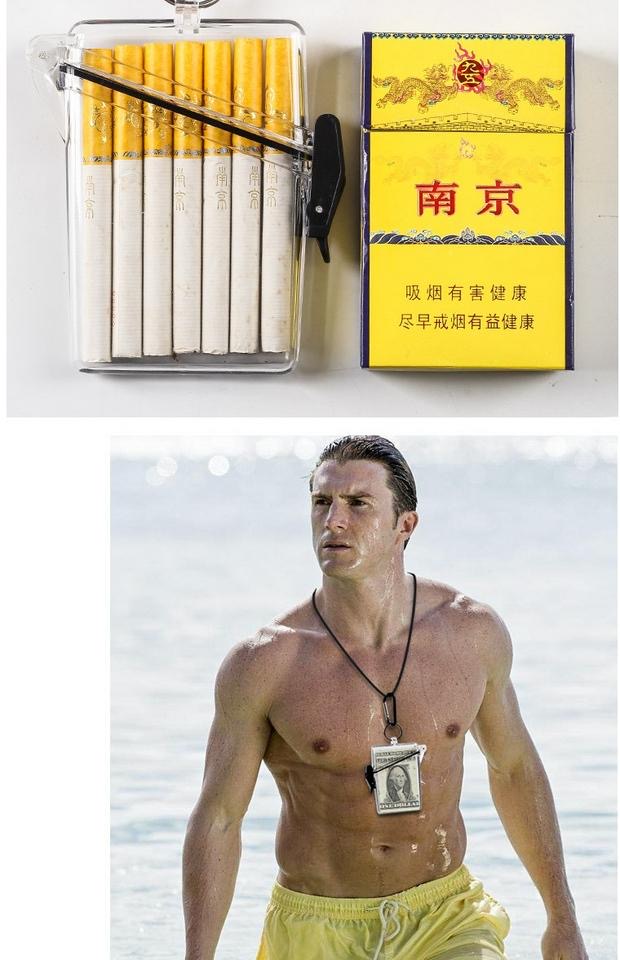 INS Style Cigarette Case Transparent Halter Waterproof Sealed Cigarette Case Business Card Case Chain Transparent INS Style Cigarette Case Transparent Halter Waterproof Sealed Cigarette Case Business Card Case Chain Transparent