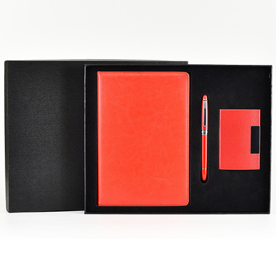 Business gifts custom logo exhibition opening ceremony meeting party notebook card case suit souvenirs