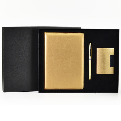 Business gifts custom logo exhibition opening ceremony meeting party notebook card case suit souvenirs