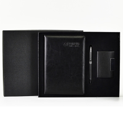 Business gifts custom logo exhibition opening ceremony meeting party notebook card case suit souvenirs
