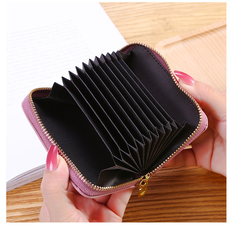 Card Holder Women's Small Cute Multiple Card Slots Large Capacity Card Holder Expanding Card Holder Card Holder Card Case Credit Card Bag Card Holder Women's Small Cute Multiple Card Slots Large Capacity Card Holder Expanding Card Holder Card Holder Card Case Credit Card Bag