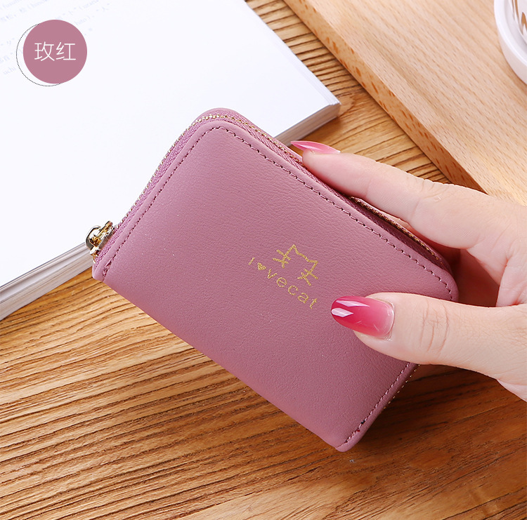 Card Holder Women's Small Cute Multiple Card Slots Large Capacity Card Holder Expanding Card Holder Card Holder Card Case Credit Card Bag Card Holder Women's Small Cute Multiple Card Slots Large Capacity Card Holder Expanding Card Holder Card Holder Card Case Credit Card Bag
