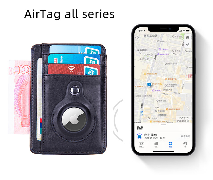 Amazon RFID Apple Tracker Protective Case Locator Genuine Leather Airtag Card Holder Card Case Tesla Card Holder Amazon RFID Apple Tracker Protective Case Locator Genuine Leather Airtag Card Holder Card Case Tesla Card Holder