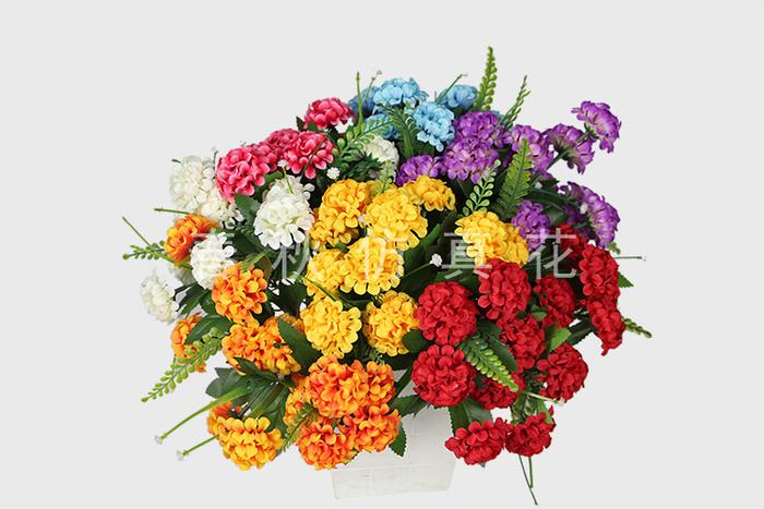 Artificial flower fork 14 heads of seven beads home decor artificial flower of Chrysanthemum Chrysanthemum corsage